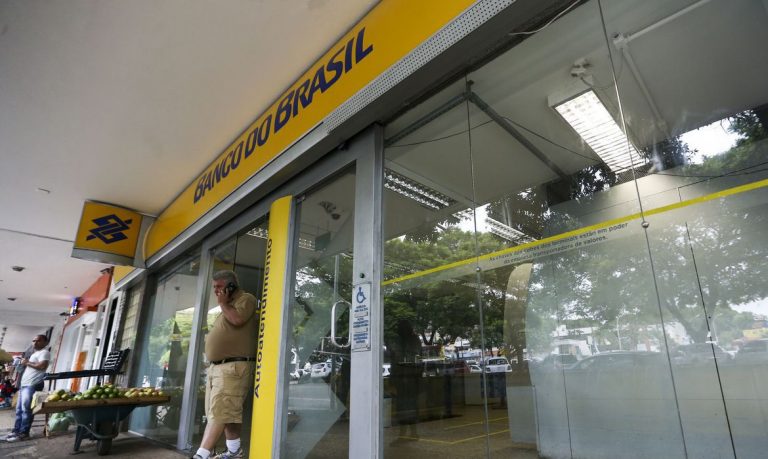 Fachada de Agência do Banco do Brasil