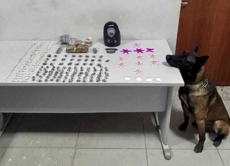 Apreensão de drogas no SEAC