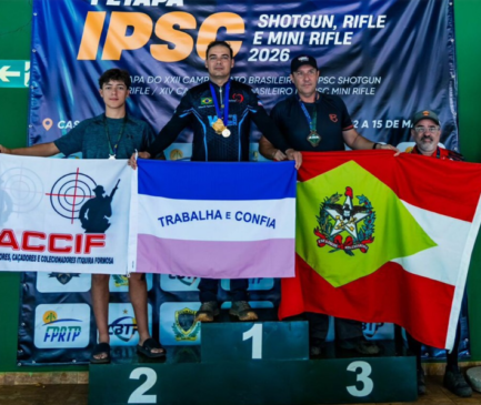 Capixaba vence etapa do Brasileiro de Tiro Prático e segue em busca do tetracampeonato