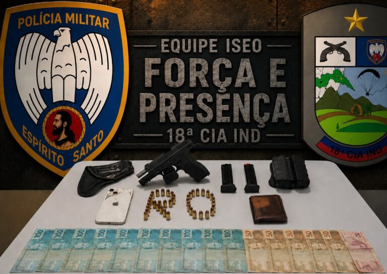 apreensão de arma