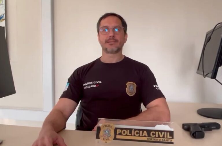 Isac Gango - delegado da DHPP de São Mateus